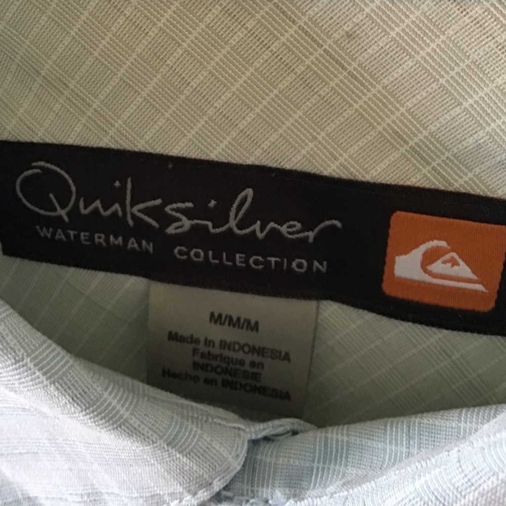 Quicksilver button down - Picture 3 of 4